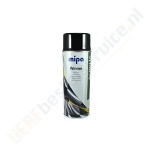 Mipa spuitbus zwart glans 400ml