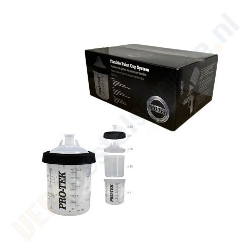 Pro-Tek PPS Verfbekersysteem 400ml en 600ml